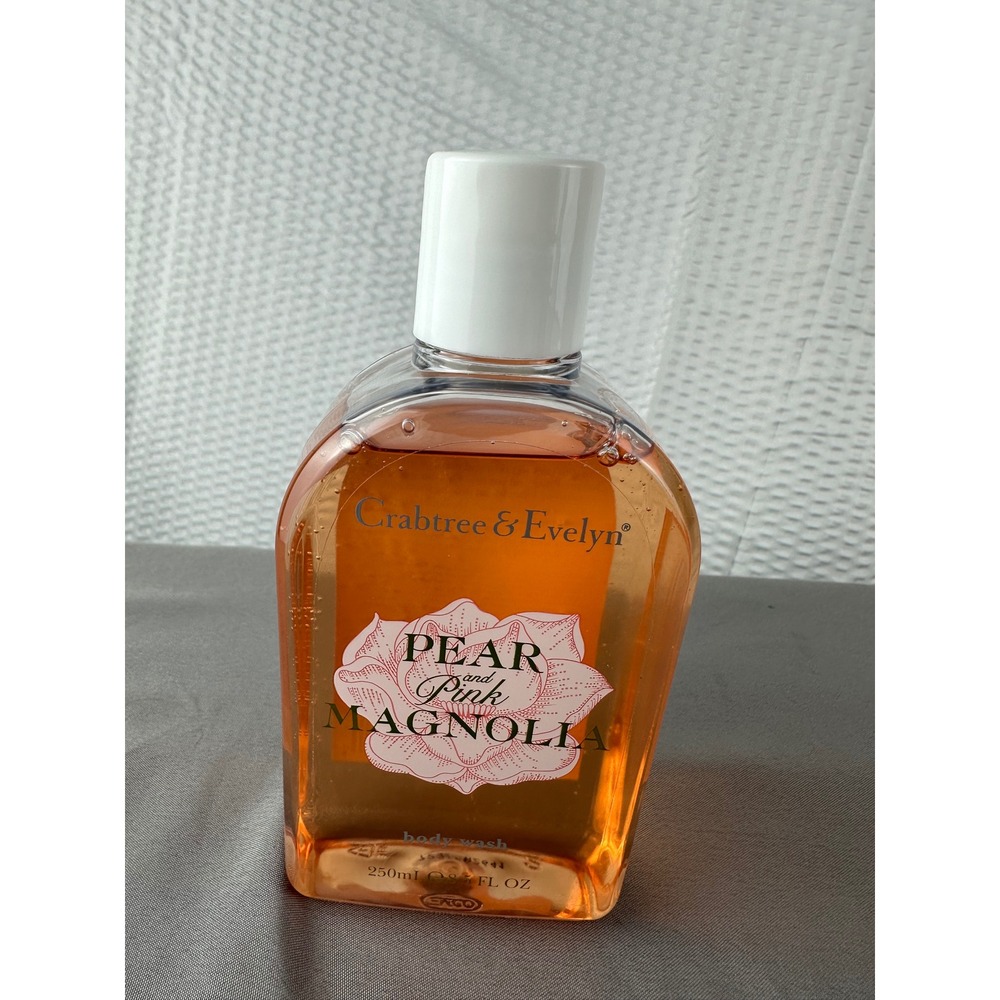 Crabtree‎ & Evelyn Body Wash PEAR And PINK MAGNOLIA 250 ML (8.5 FL OZ) Retired